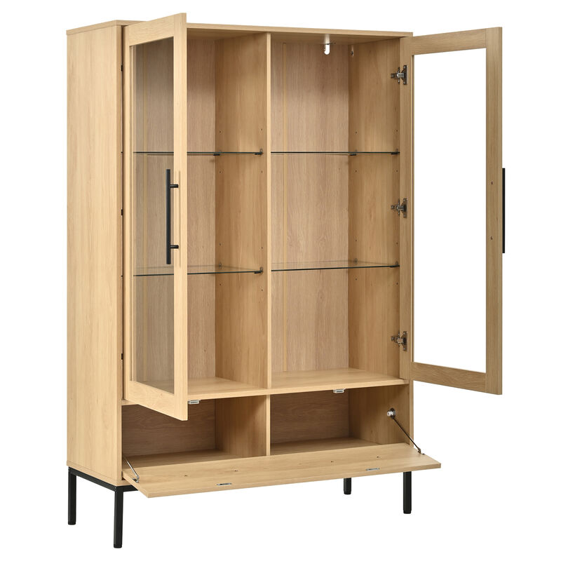 Wuvind 60'' Tall Display Cabinet image number 5