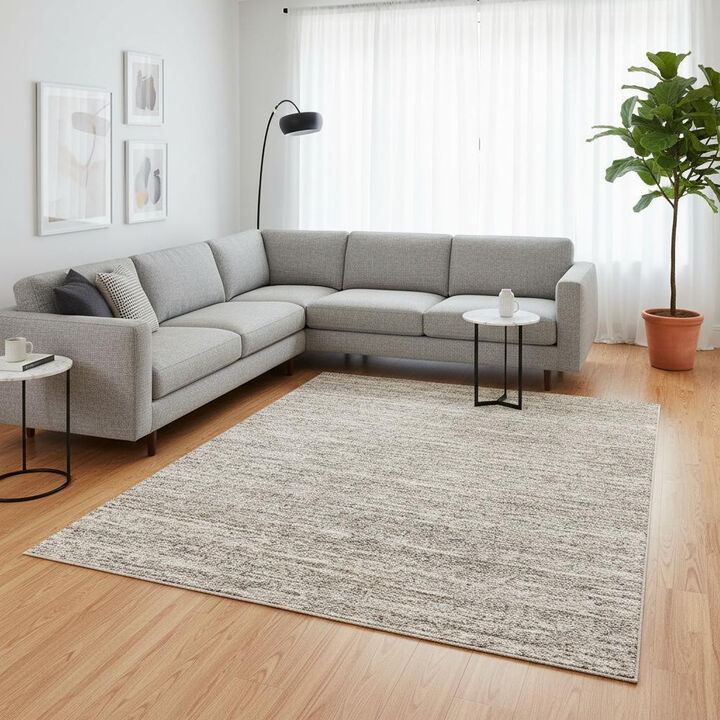 HomeRoots Abstract Area Rug