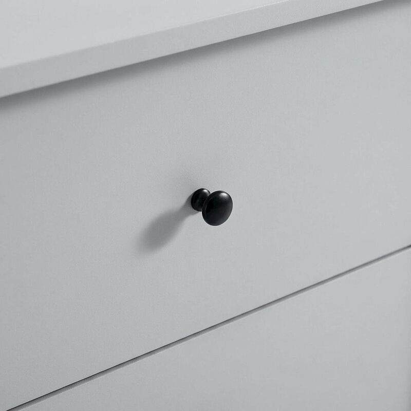 Bedside Nightstand with 2 Drawers in Elegant Finish image number 4