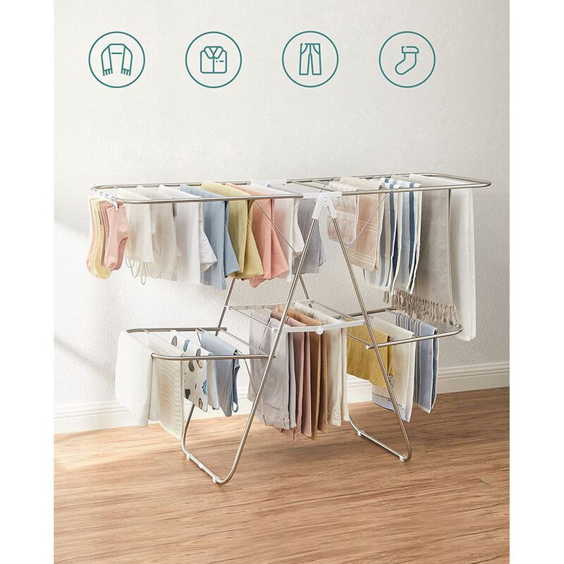 BreeBe Foldable Clothes Drying Rack