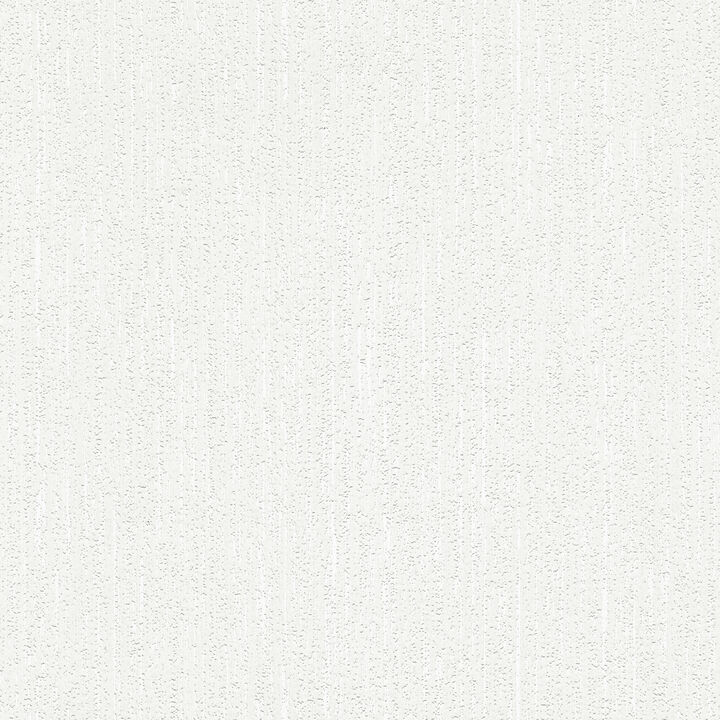 Strati White Stria Paintable Wallpaper