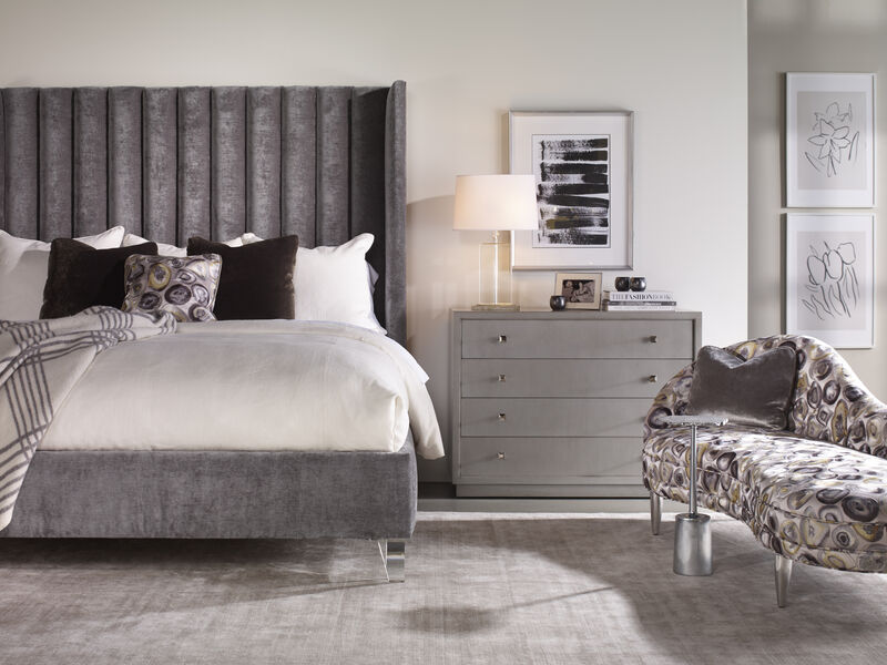 Tall Wings Scoop King Bed image number 1