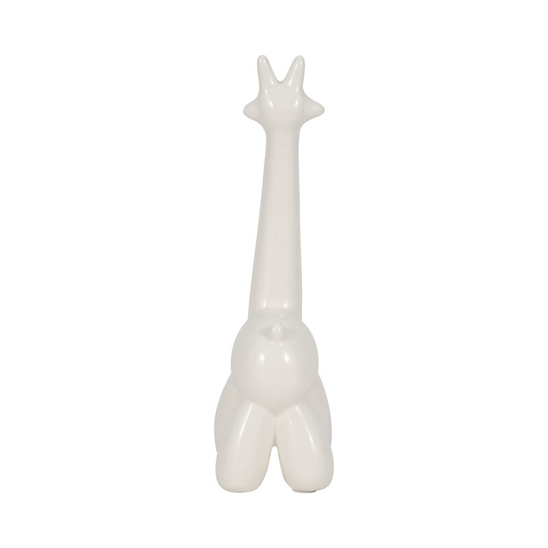 White Giraffe Balloon Animal