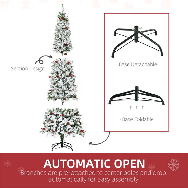 Artificial Christmas Tree Full & Lush Holiday Décor for a Festive Celebration