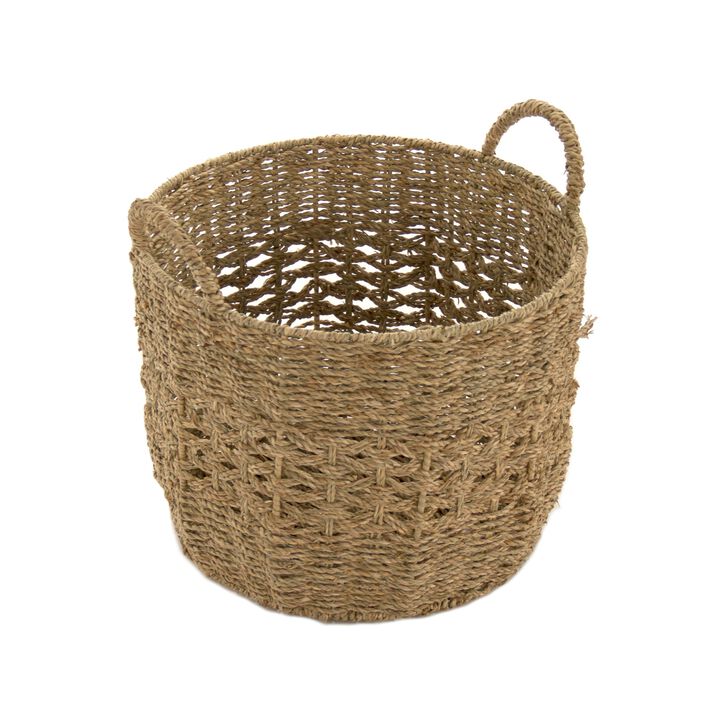 Woven Metal Basket Medium