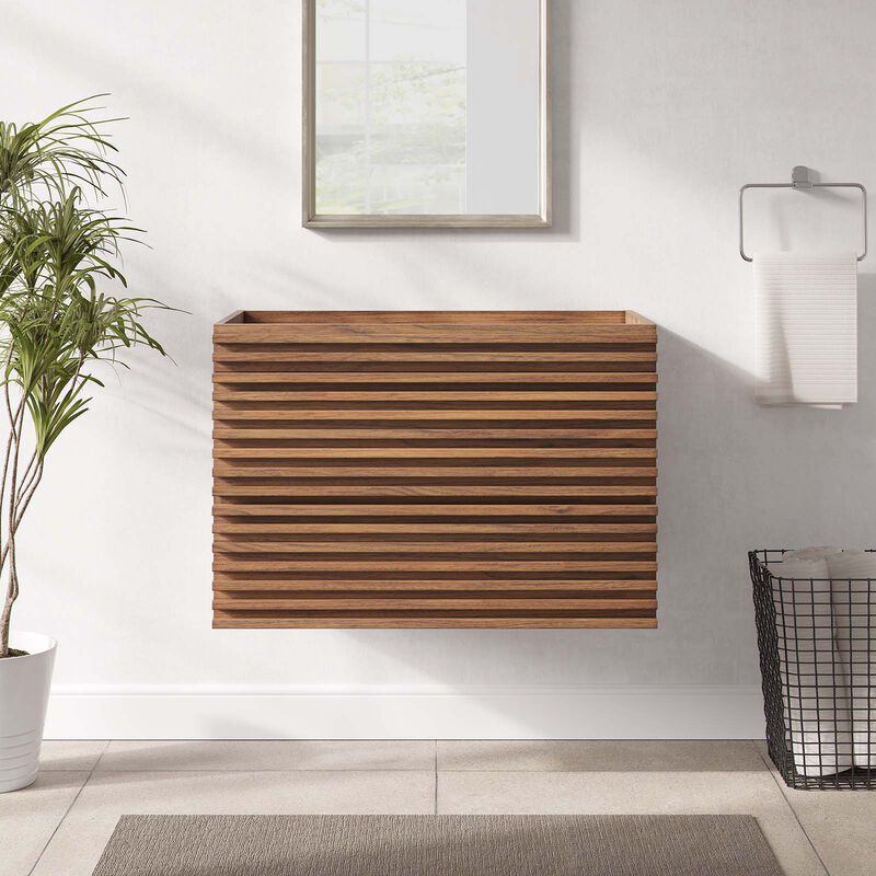 Render 30" Wall-Mount Bathroom Vanity Cabinet (Sink Basin Not Included) image number 8