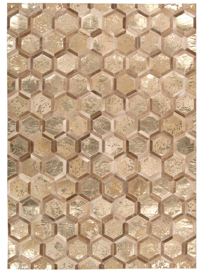 City Chic MA100 Amber/Gold 8' x 10' Rug
