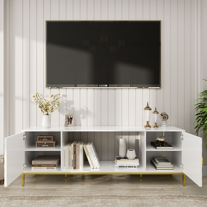 TATEUS Heavy Duty TV Stand image number 2