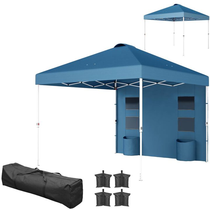 Hivvago 10x10 Pop Up Canopy with Storage