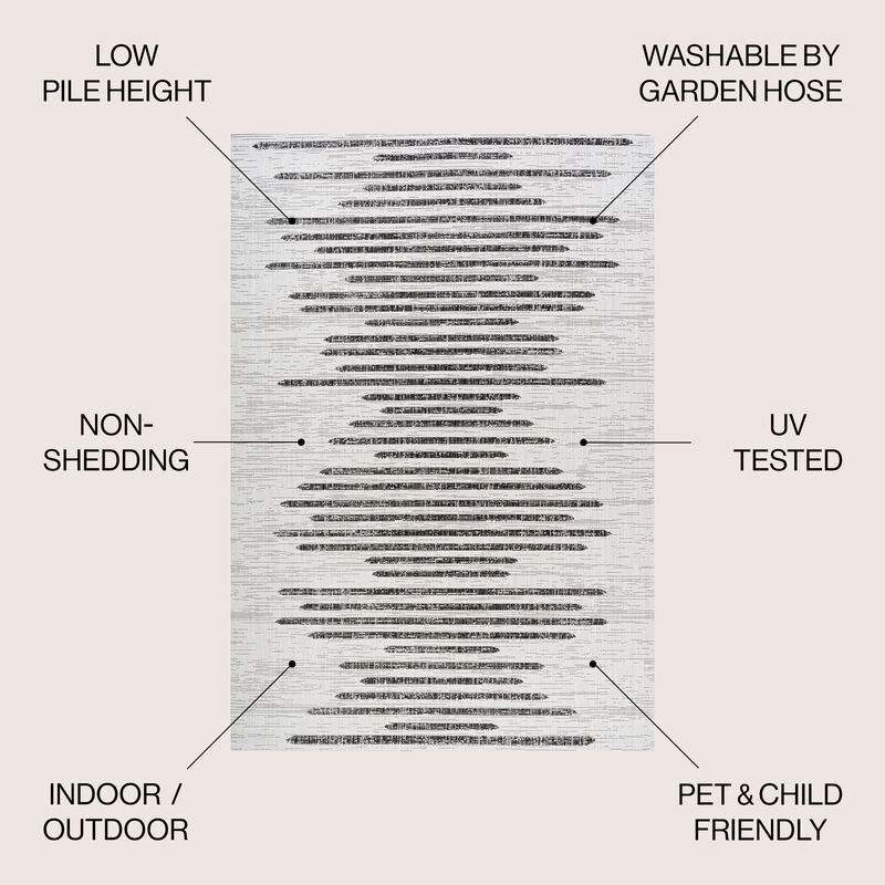 Zolak Berber Stripe Geometric Area Rug