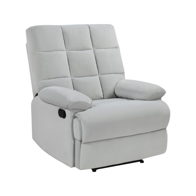 Lexicon Colin Velvet Manual Recliner