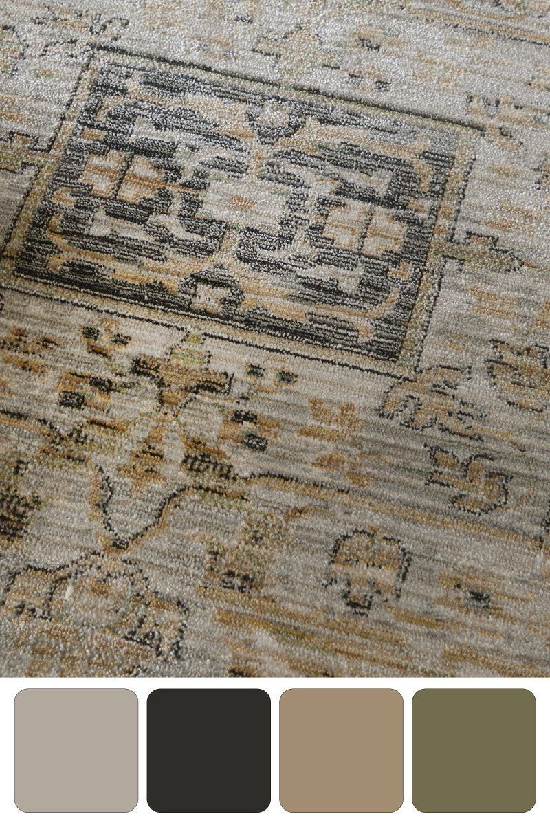 Augustine 39TVF Beige/Green 9' x 12' Rug image number 3