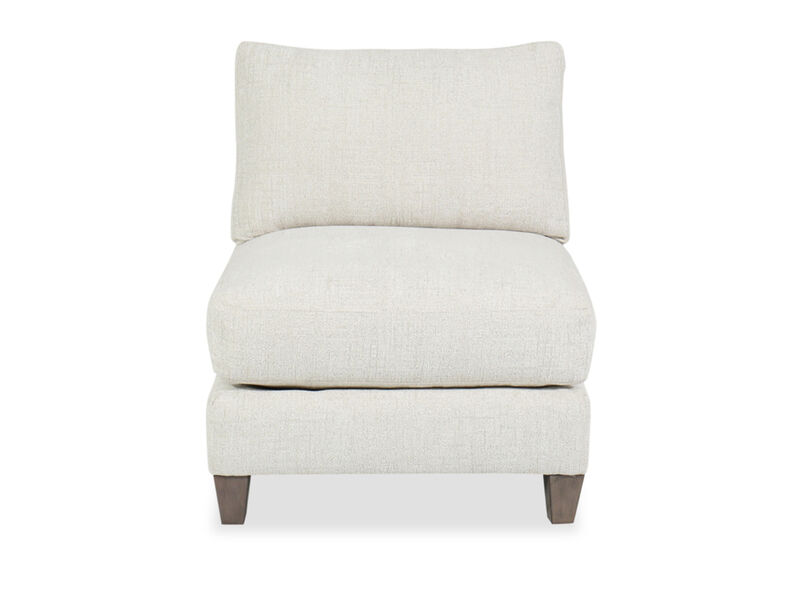 Mila Fabric Armless Chair