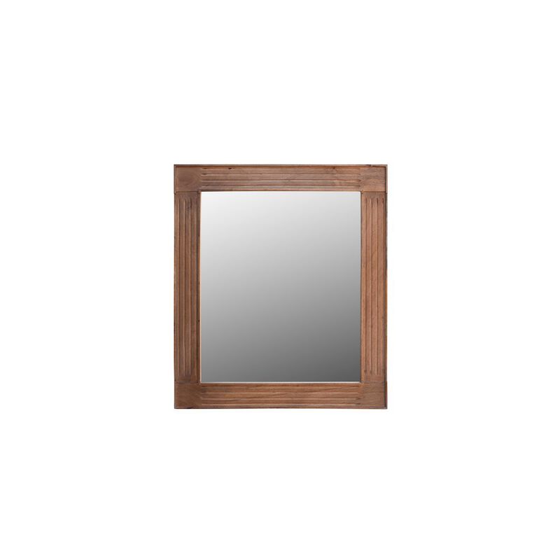 Taran Designs Leighton 46 Solid Wood Accent Mirror