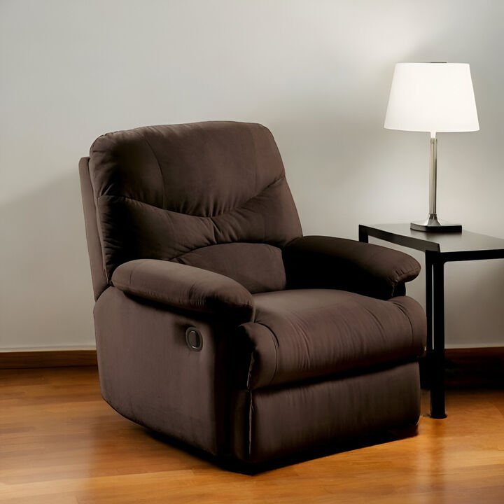Comfortable Microfiber Recliner Armchair for Lounge or Bedroom Seating