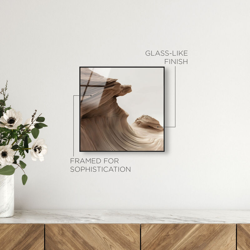 Stoic Sandstone II Abstract Canvas Print by Oliver Gal image number 4