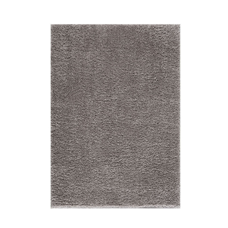 71x47 inch Gray Super Soft Polyester Shag Area Rug