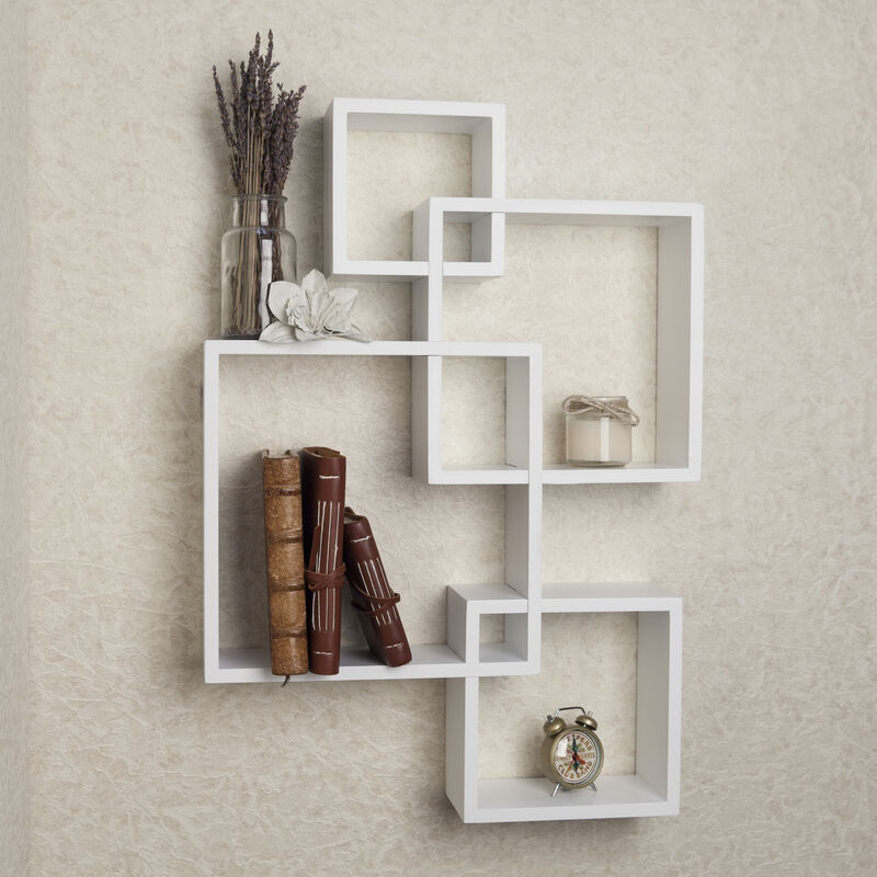 Intersecting Cube Shelves