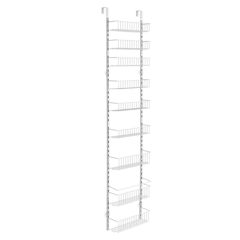 Over the Door Pantry Organizer &ndash; 9-Tier Adjustable Steel Rack for Kitchen Storage image number 0