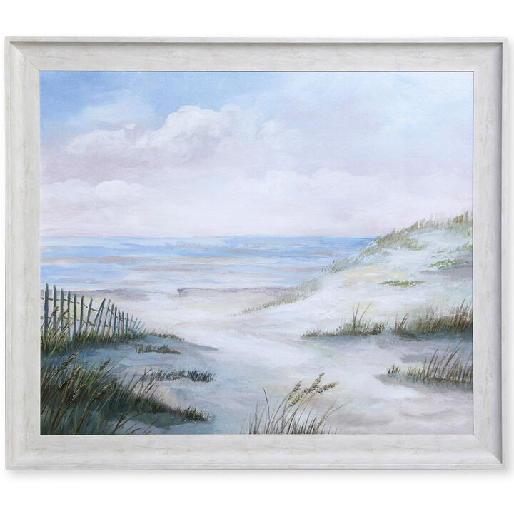 Seaside Dunes Framed Print