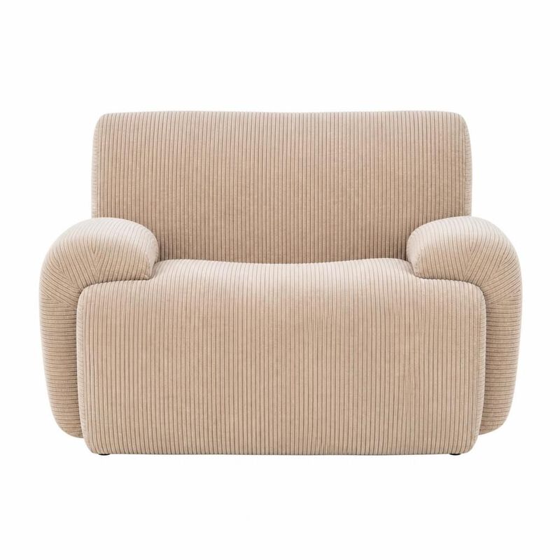 GOODSILO 42 Inch Wide Upholstered Comfy Deep Seat Accent Armchair, Modern Single Reading Lounge Chair for Living Room Bedroom Apartment Dorms image number 0