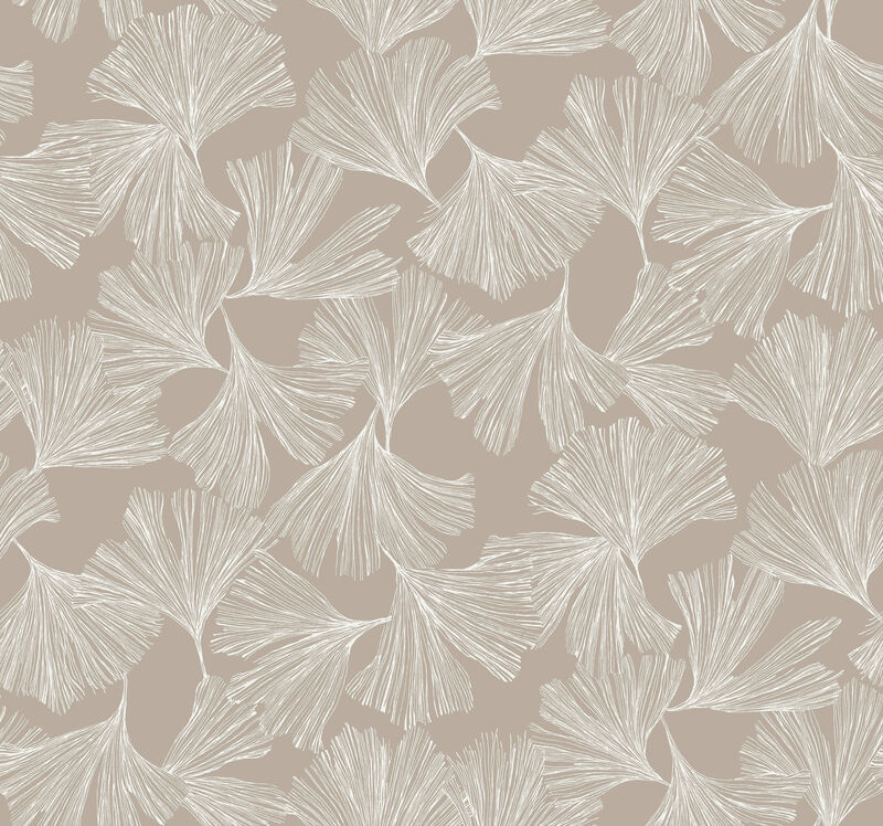 Ginkgo Toss Silver Wallpaper image number 0