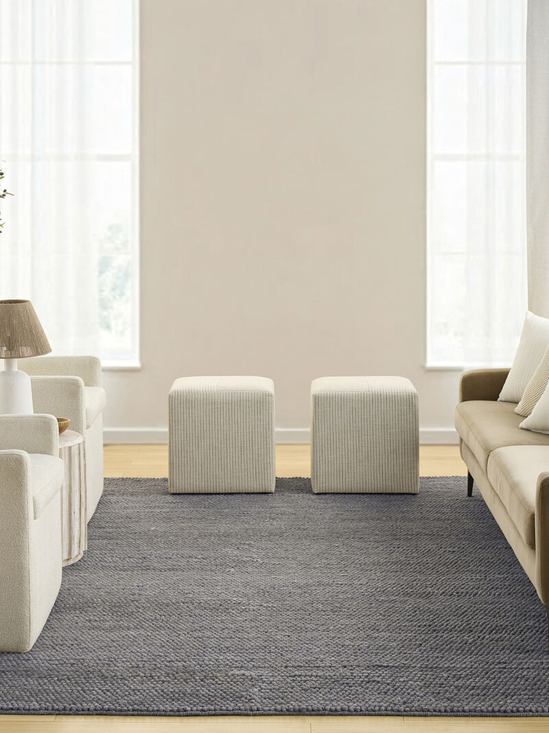 Pure Knots KNT01 Gray 8'6" x 11'6" Rug