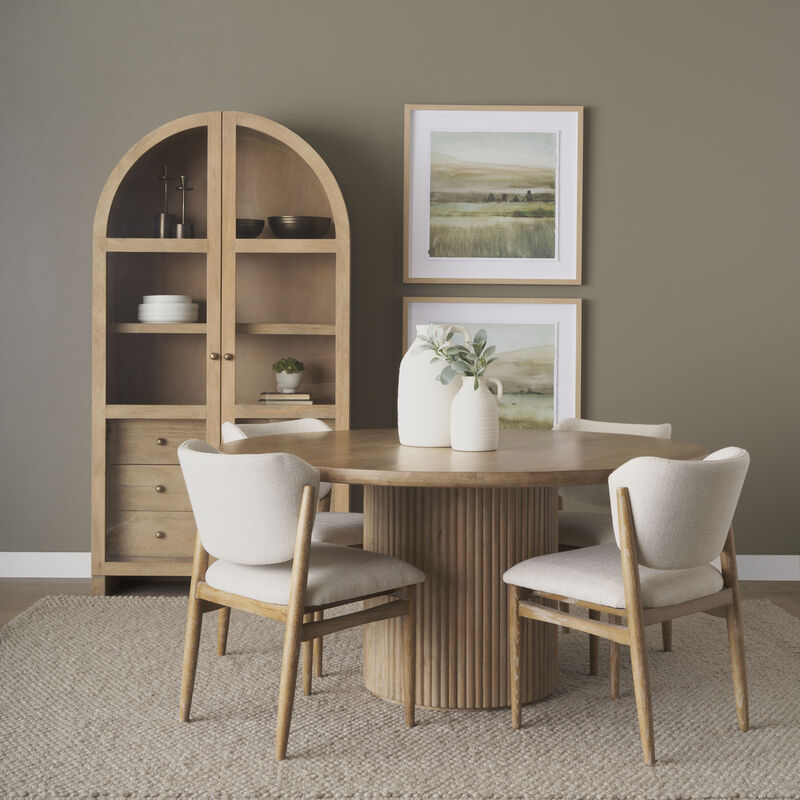 Terra Light Brown Dining Table