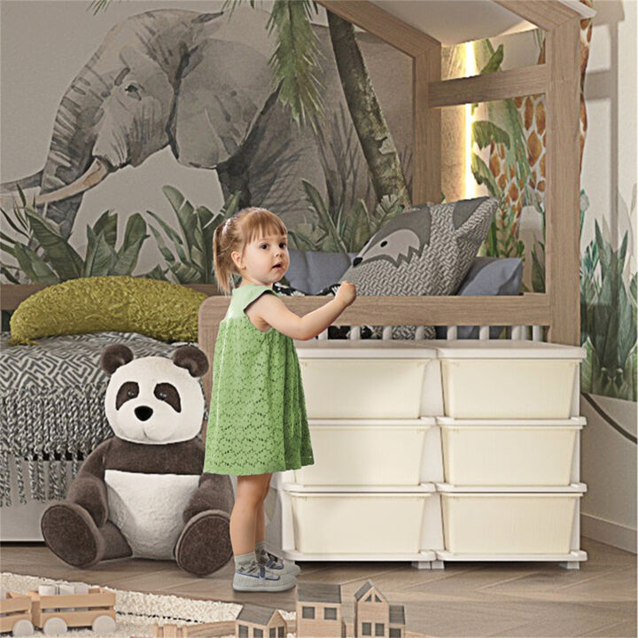 Kids Storage Unit Dresser Spacious and Organized Storage Solution for Toys, Clothes, and Essentials