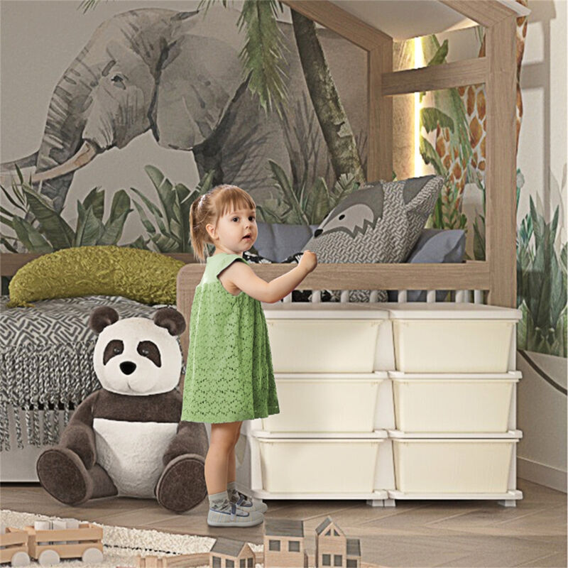 Kids Storage Unit Dresser Spacious and Organized Storage Solution for Toys, Clothes, and Essentials
