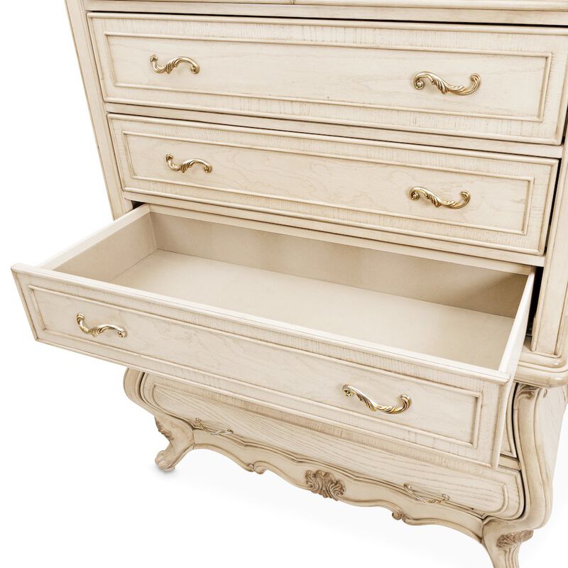 Platine de Royale 6-Drawer Chest - Champagne image number 5