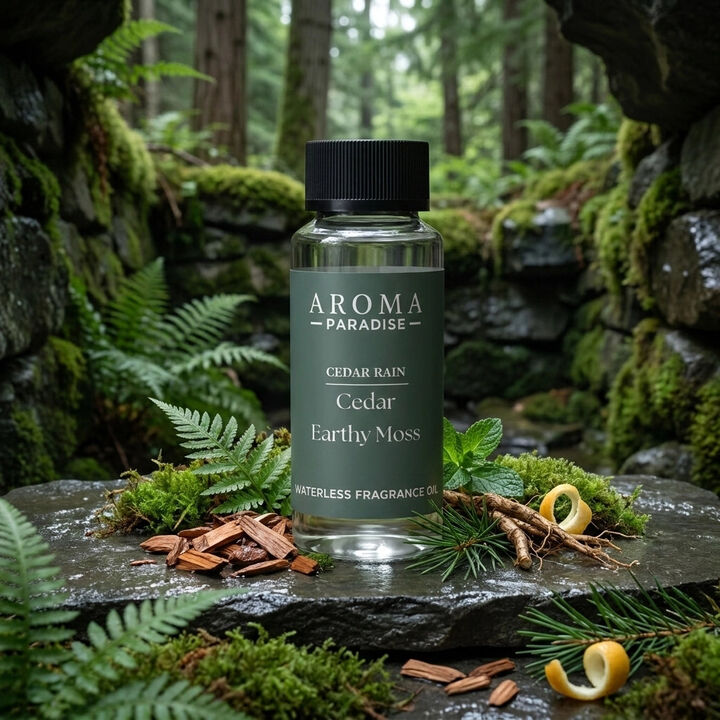 Cedar Rain Waterless Fragrance Oil for Cold-Air Diffusers