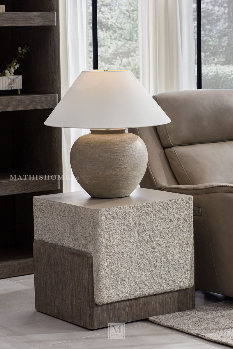 Casey Gray Ceramic Lamp