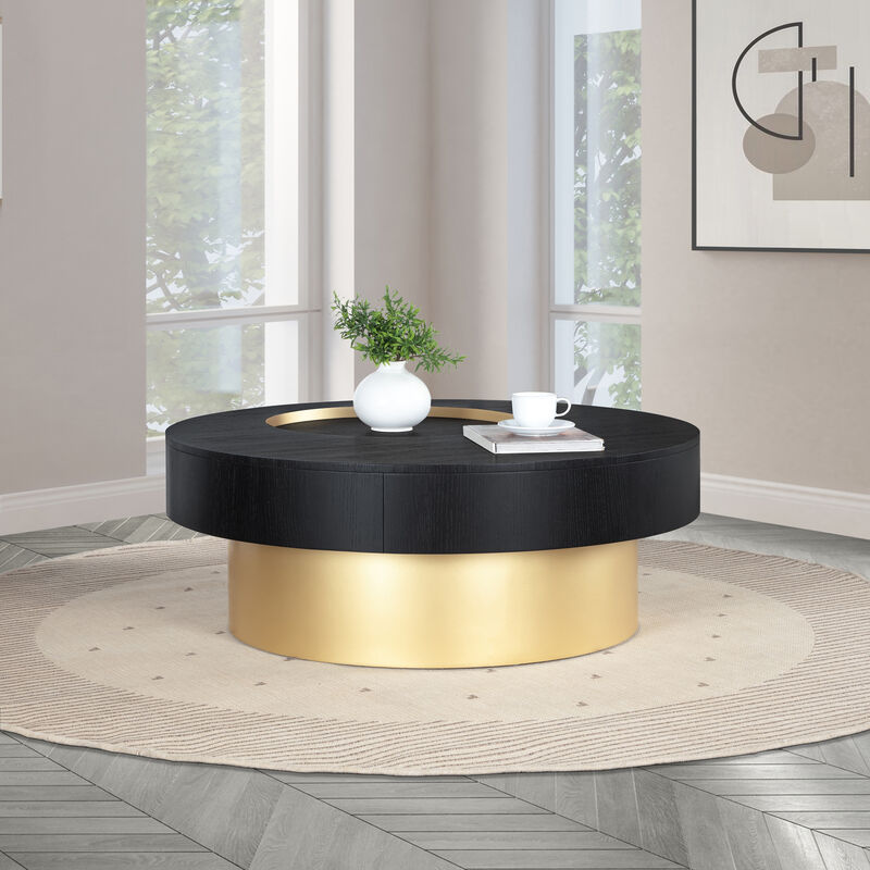 Meridian Furniture Makai Black Coffee Table image number 1