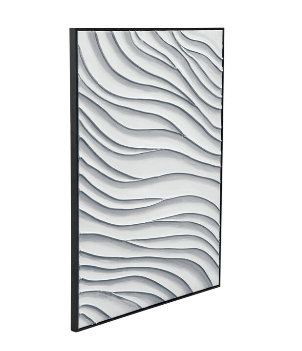 Ripples Framed Canvas