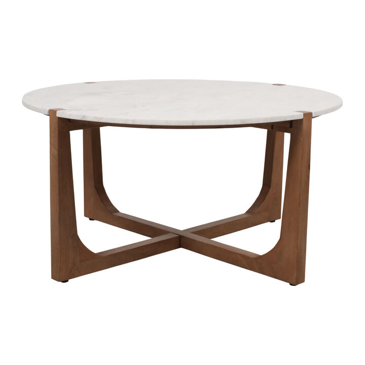 Modern Marble Top Coffee Table