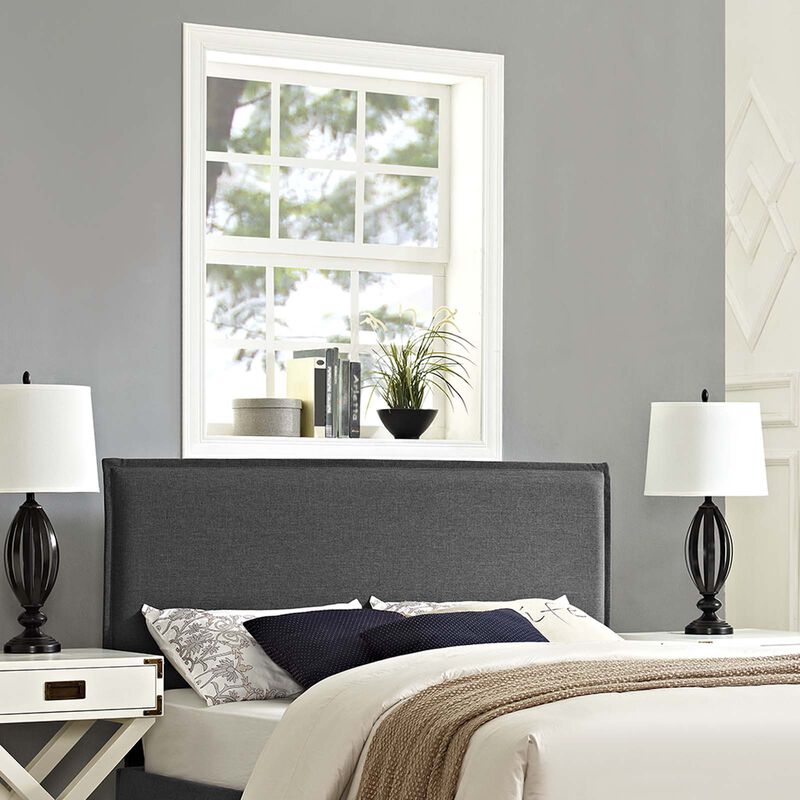 Modway - Camille Queen Upholstered Fabric Headboard image number 1