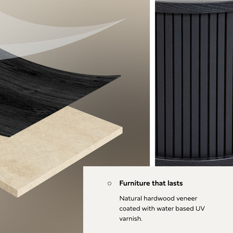 SLIDDO 16'' Floating Nightstand with Storage and Sliding Door.