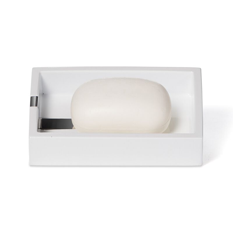 Houston Street White Soap Dish image number 0