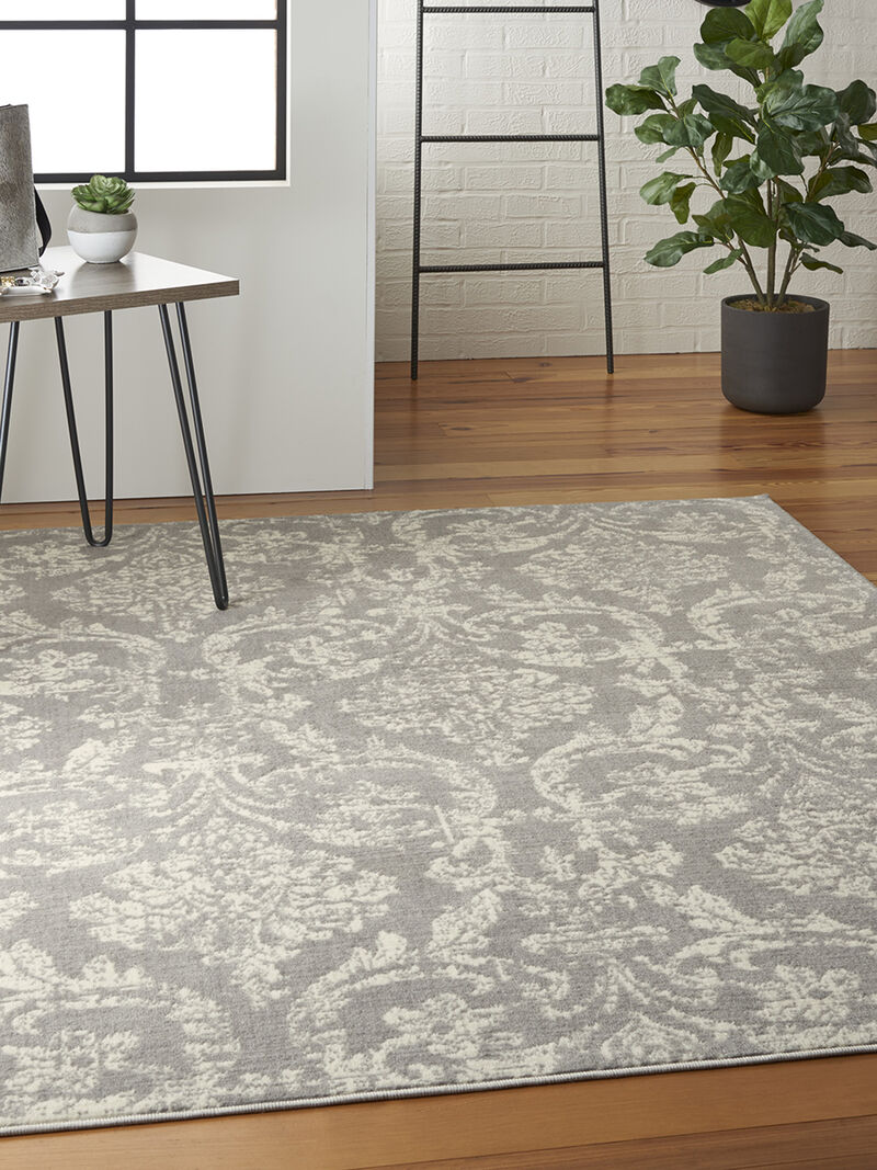 Jubilant JUB09 Gray 4' x 6' Rug