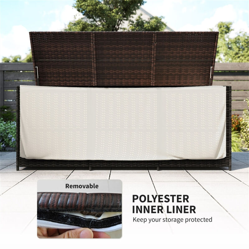Portable Clothes Storage Organizer with Drawers for Bedroom or Closet image number 4