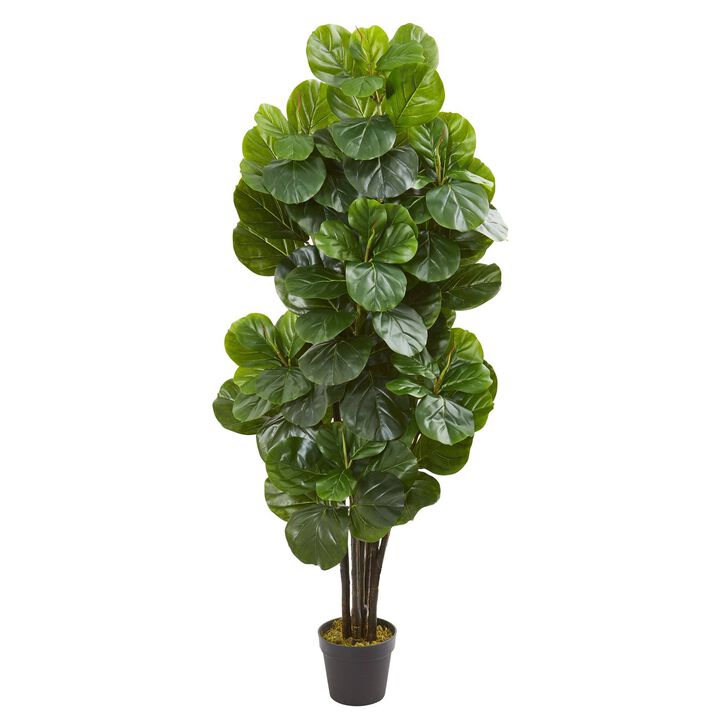 Nearly Natural 5-ft Fiddle Leaf Fig Artificial Tree