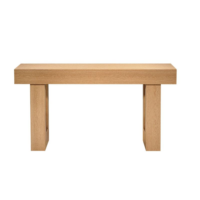 Farmhouse Console Table for Behind Sofa and Entryway Use image number 5
