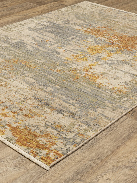 Soleri 5'3" x 7'6" Beige Rug