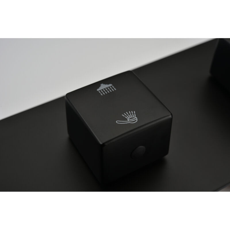 Brass Shower Faucet Set Shower System 10 Inch Rainfall Shower Head With Handheld Sprayer