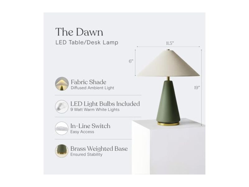 Table Lamp For Bedroom Living Room image number 2