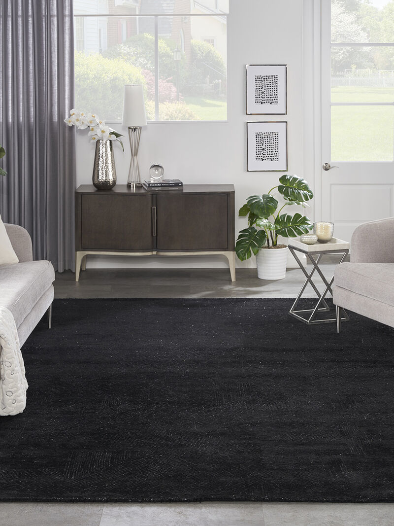 Ma30 Star SMR01 Black 9'9" x 13'9" Rug