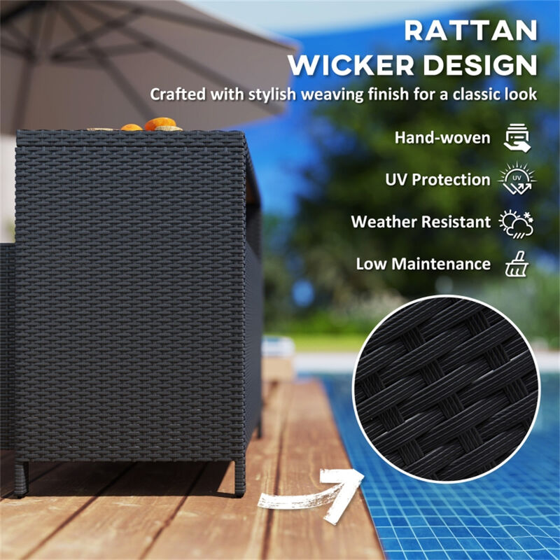 Outdoor Storage For Towels With 2 Doors image number 4