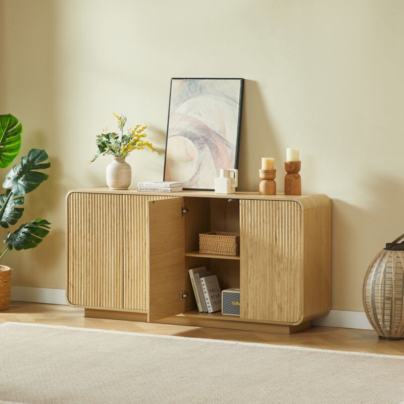 Fobrur Sideboard Buffet Storage Cabinet image number 3