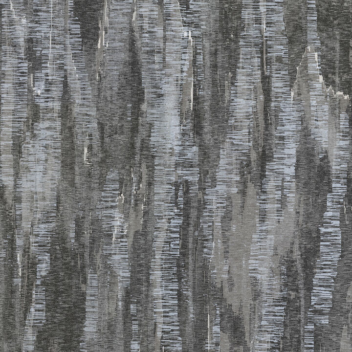 Meteor Pewter Distressed Texture Wallpaper